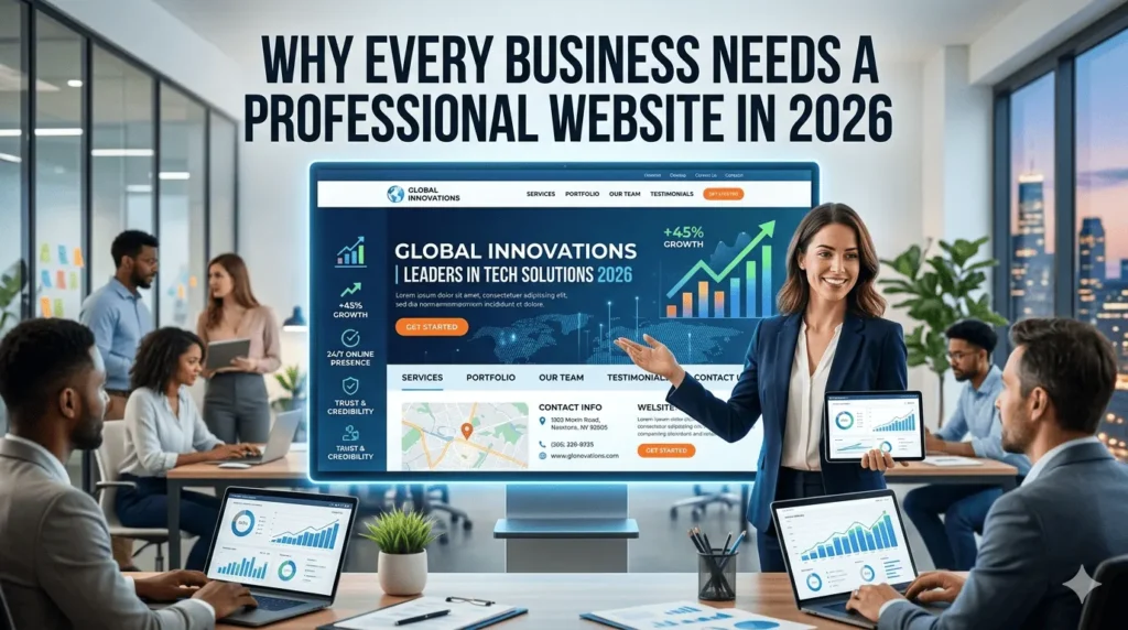 professional website for business